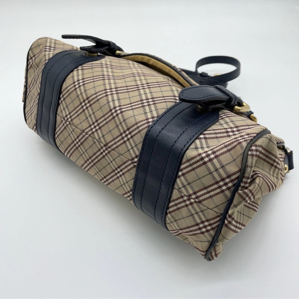 Burberry Blue Label canvas and leather cross body bag - Picture 8 of 16